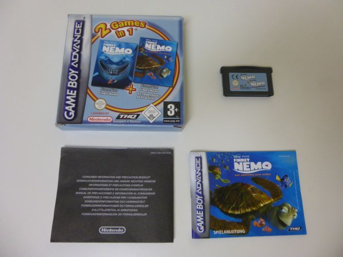 (Bild für) GBA 2 Games in 1 Findet Nemo + Das Abenteuer geht weiter NOE - zum Schließen ins Bild klicken