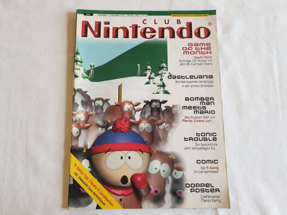 (Bild für) Club Nintendo 2/1999 - zum Schließen ins Bild klicken