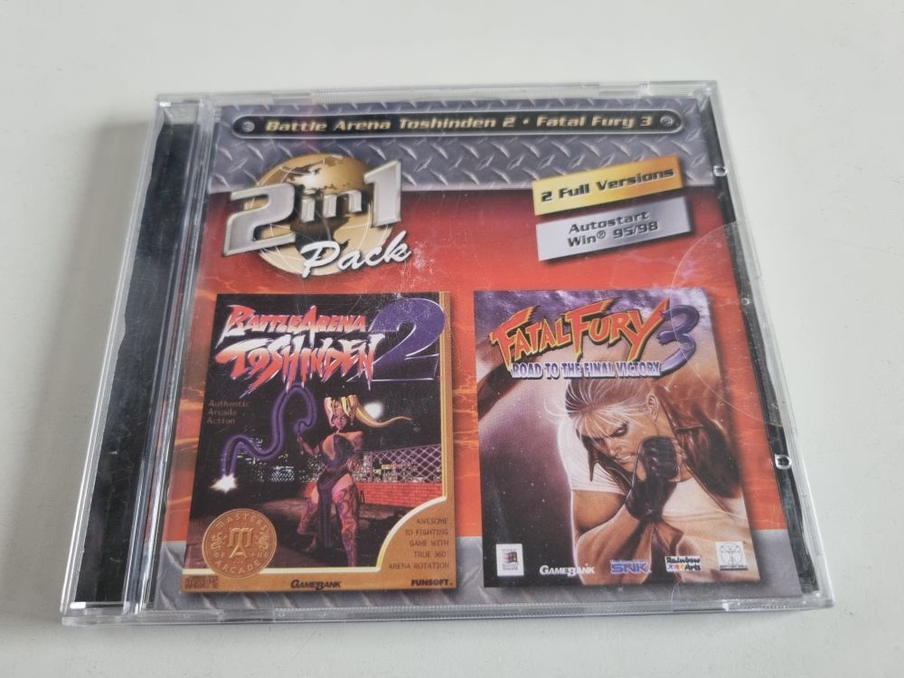 (Bild für) PC 2 in 1 Pack - Battle Arena Toshinden 2 + Fatal Fury 3 - zum Schließen ins Bild klicken