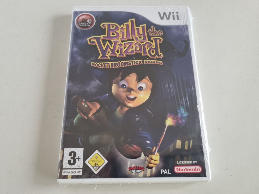 (Bild für) Wii Billy the Wizard - Rocket Broomstick Racing NOE - zum Schließen ins Bild klicken