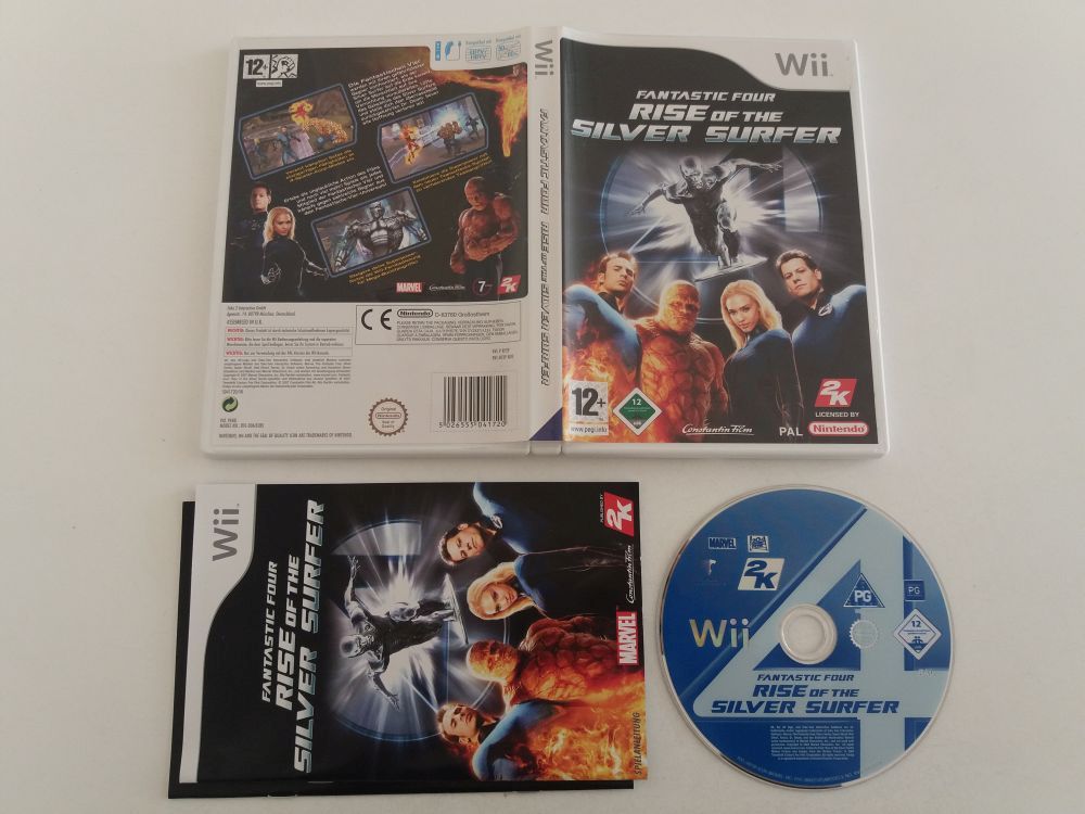 Wii Fantastic Four Rise of the Silver Surfer NOE - zum Schließen ins Bild klicken