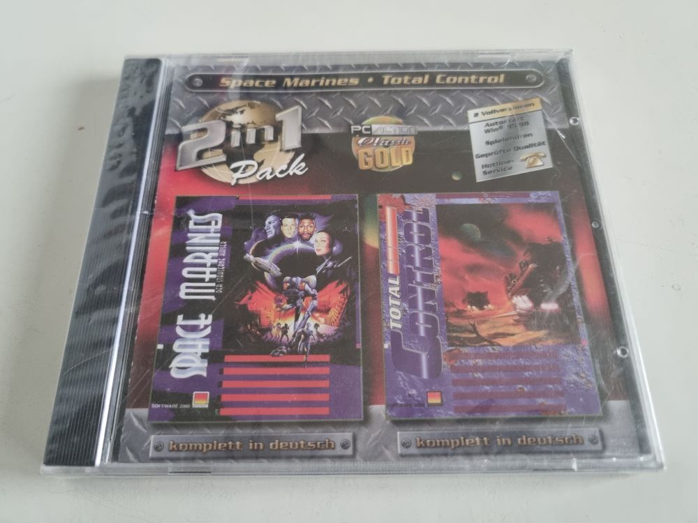 (Bild für) PC 2 in 1 Pack - Space Marines + Total Control - zum Schließen ins Bild klicken