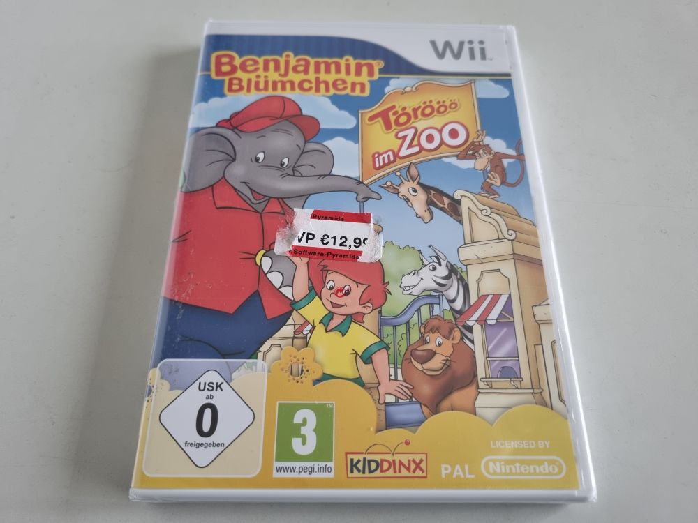 (Bild für) Wii Benjamin Blümchen - Törööö im Zoo GER - zum Schließen ins Bild klicken