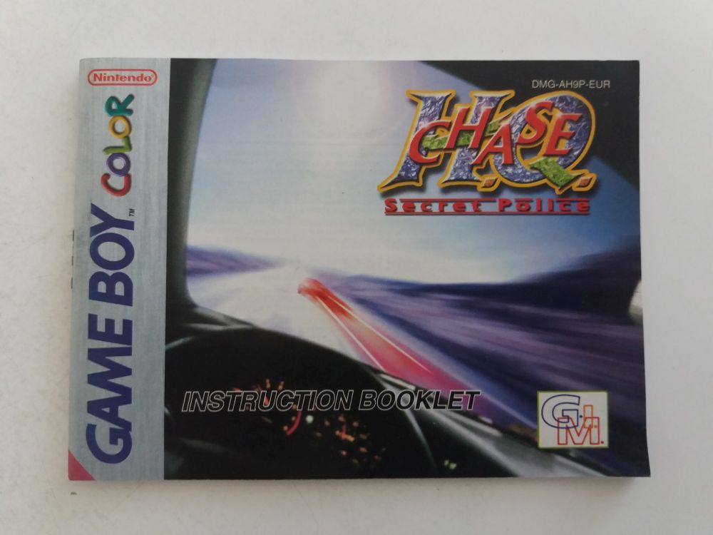 (Bild für) GBC Chase H.Q. Secret Police EUR Anleitung - zum Schließen ins Bild klicken