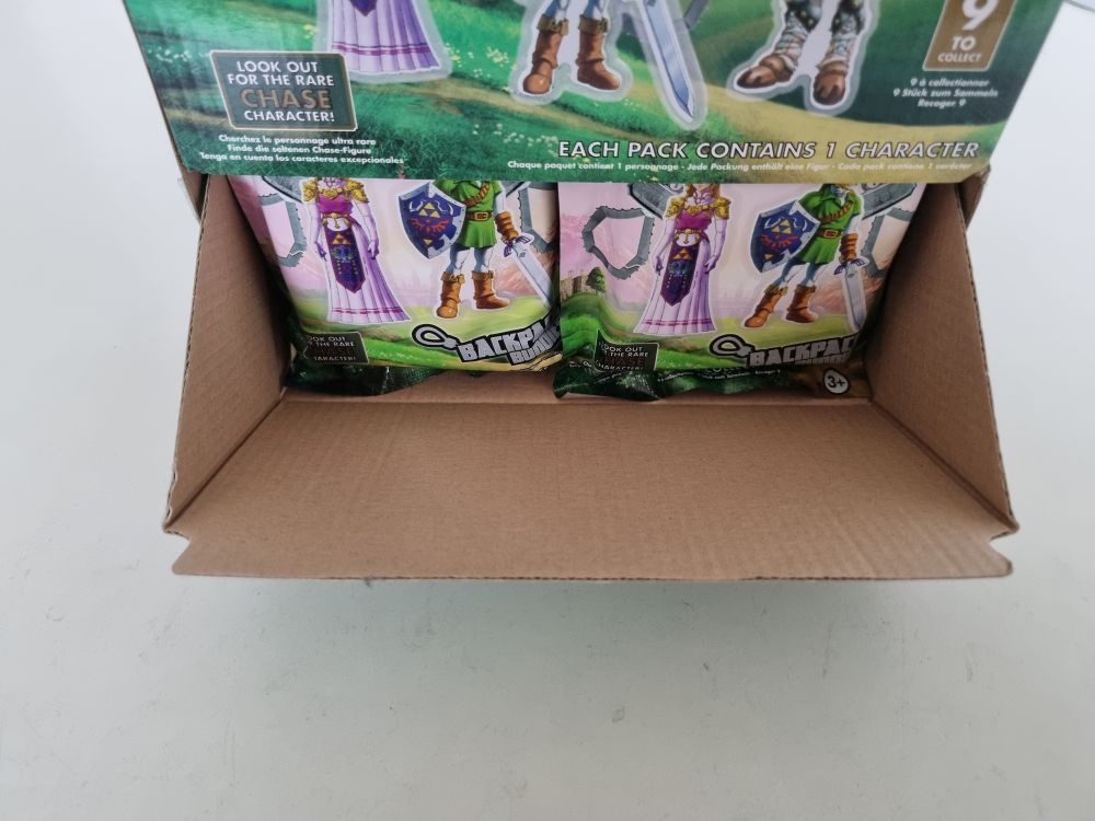 The Legend of Zelda - Backpack Buddies - Display + 18 Blister - Click Image to Close