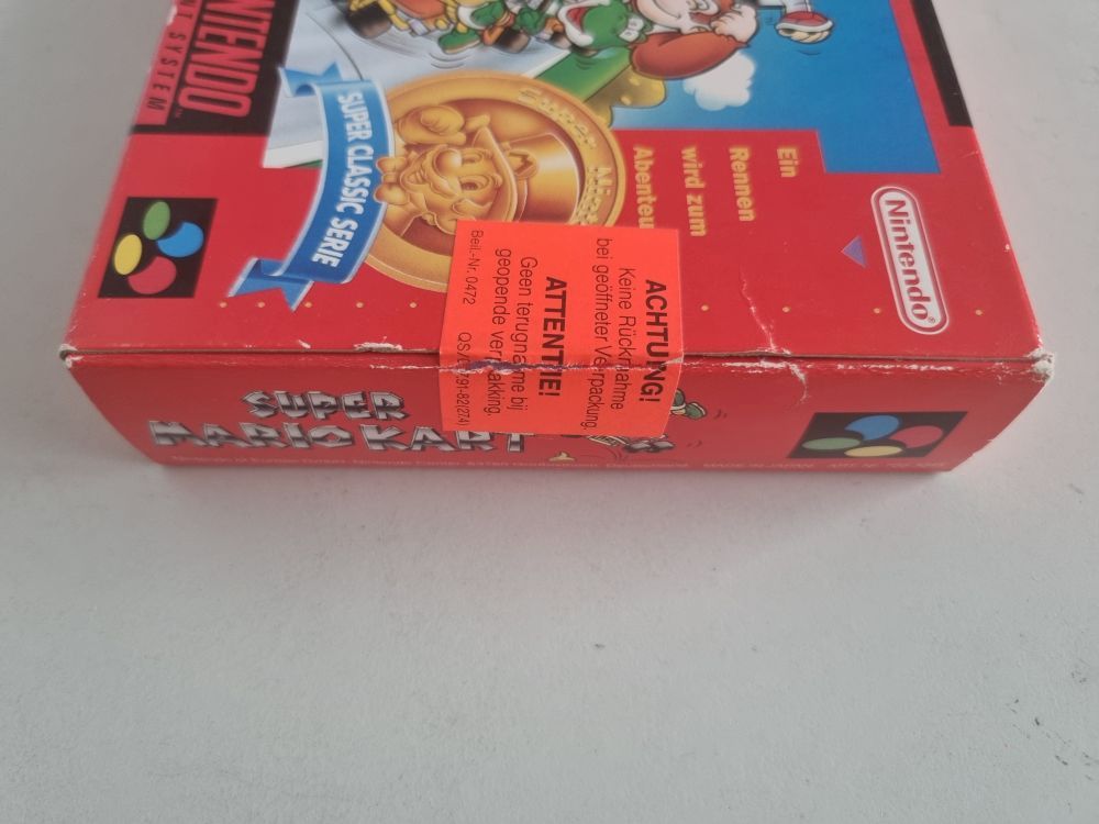 (Bild für) SNES Super Mario Kart NOE - zum Schließen ins Bild klicken