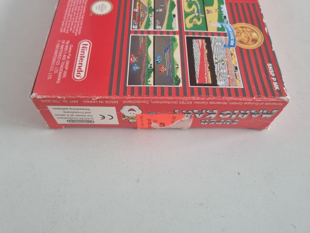 (Bild für) SNES Super Mario Kart NOE - zum Schließen ins Bild klicken