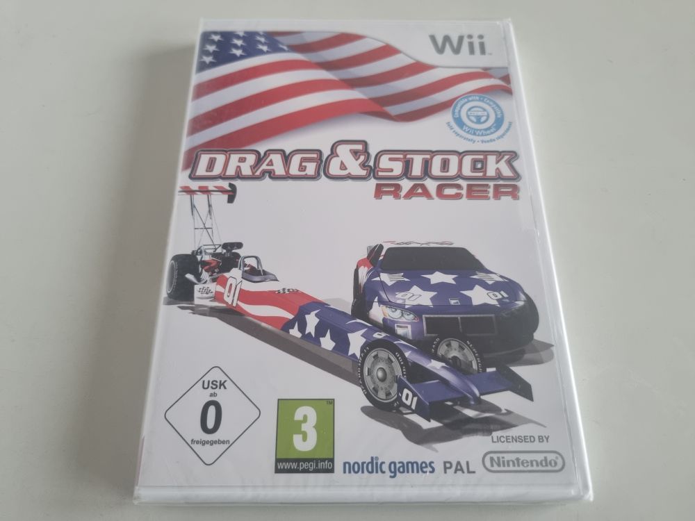 (Bild für) Wii Drag & Stock Racer EUR - zum Schließen ins Bild klicken