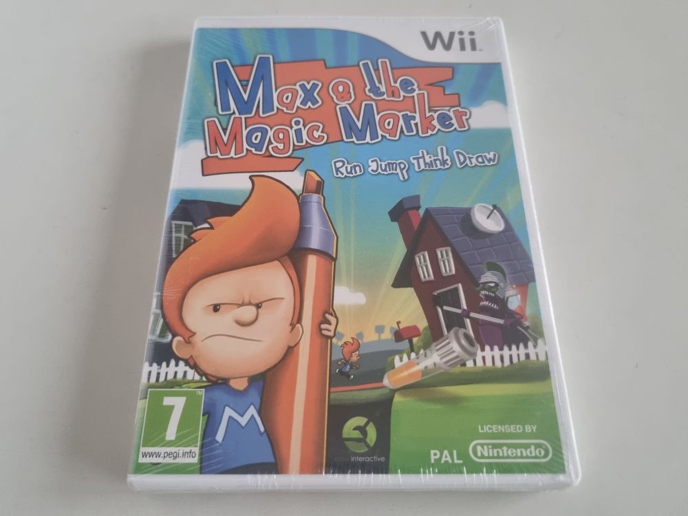 (Bild für) Wii Max & the Magic Marker FRA - zum Schließen ins Bild klicken