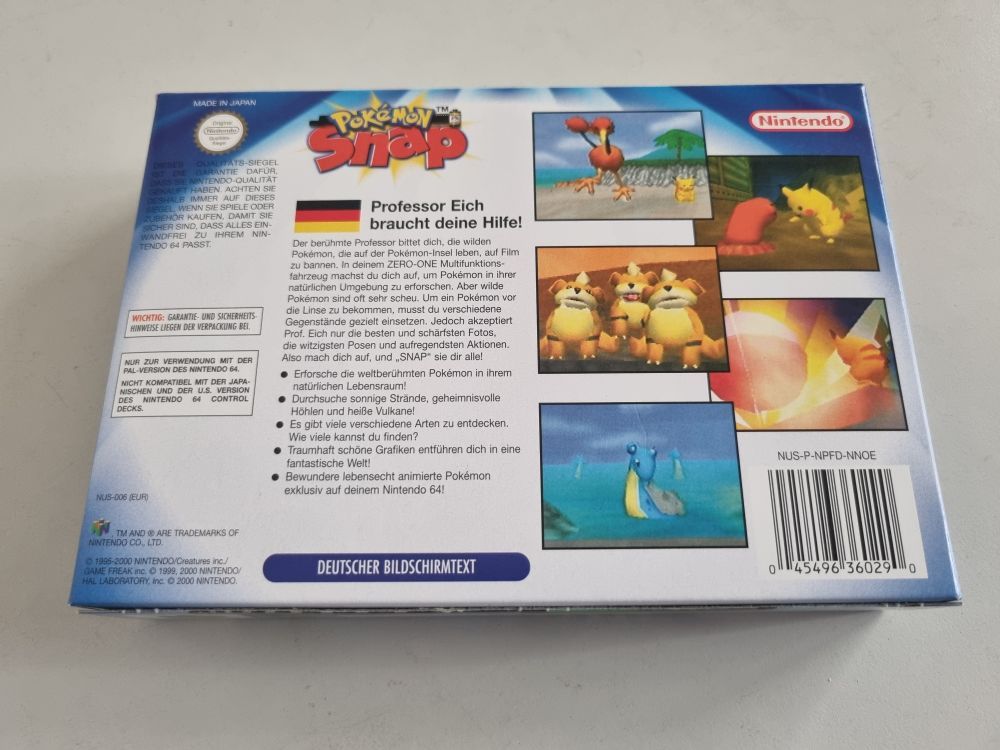 N64 Pokemon Snap NNOE - zum Schließen ins Bild klicken