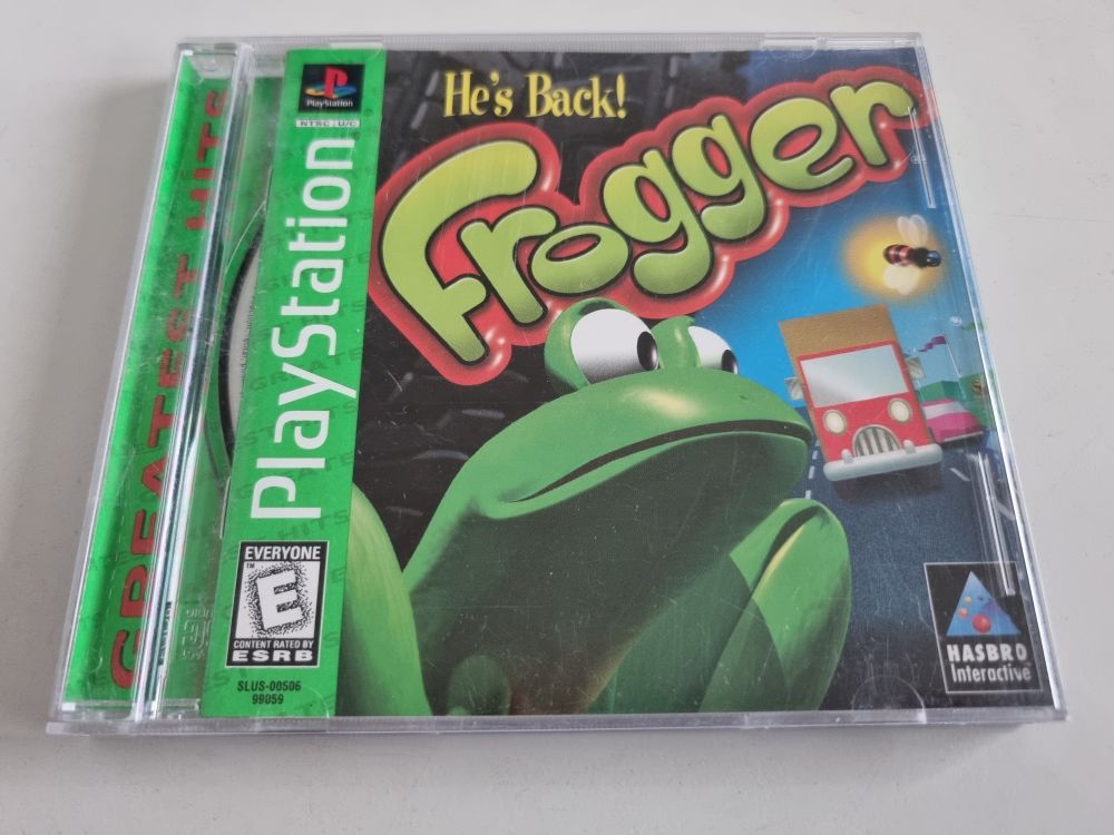 (Bild für) PS1 Frogger - zum Schließen ins Bild klicken