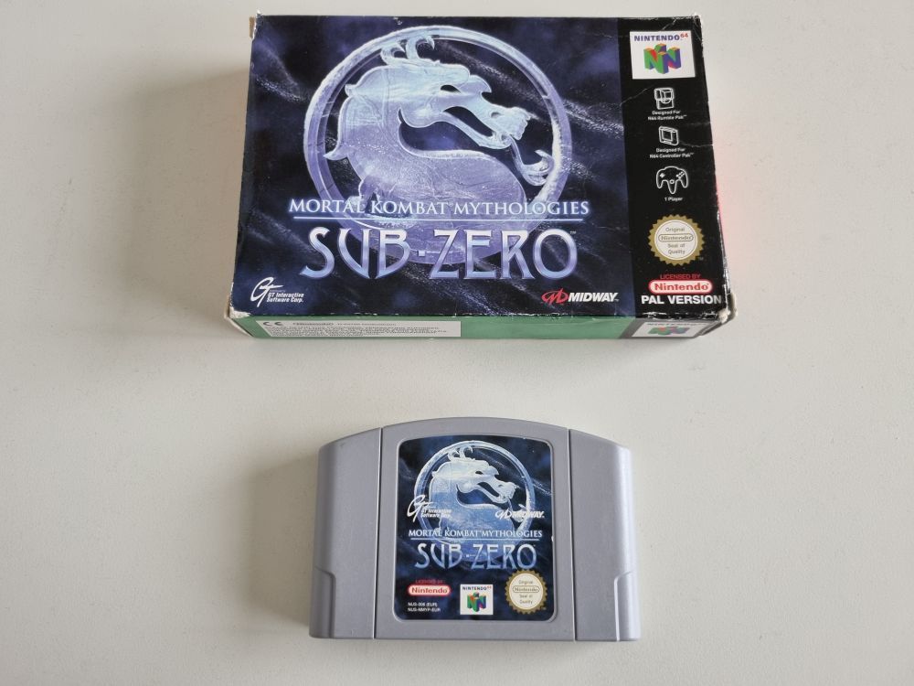 Mortal Kombat Mythologies Sub Zero Nintendo 64  N64 Cartridge Games -  Sub-zero 64 - Aliexpress