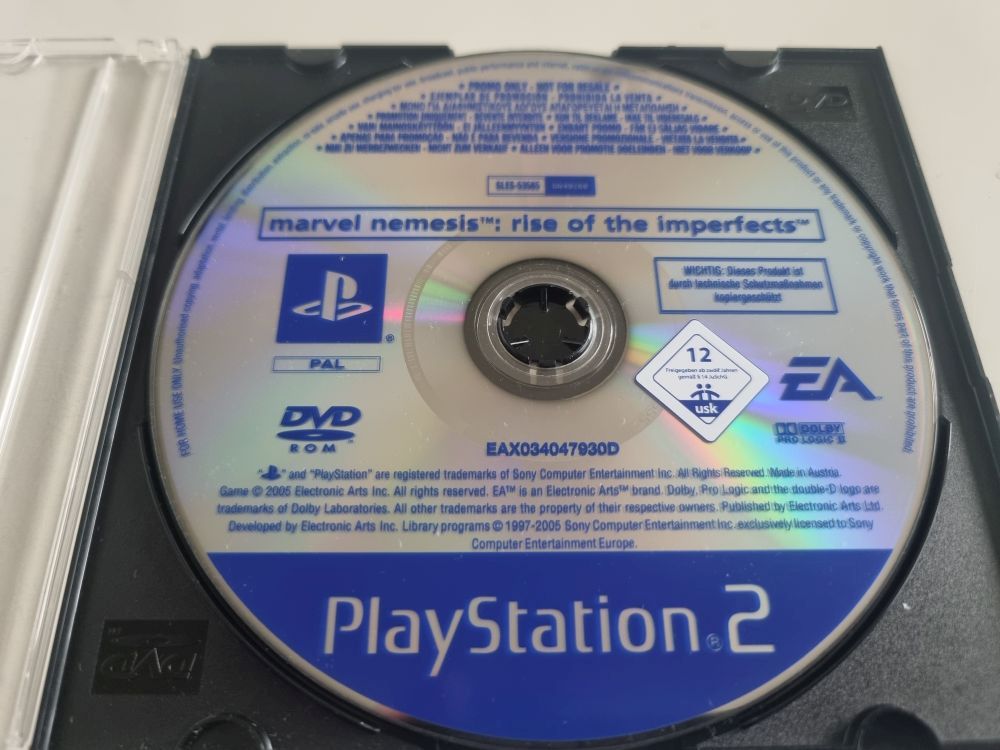 (Bild für) PS2P Marvel Nemesis: Rise of the Imperfects - zum Schließen ins Bild klicken