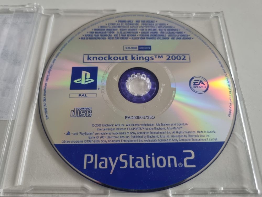 (Bild für) PS2P Knockout Kings 2002 - zum Schließen ins Bild klicken