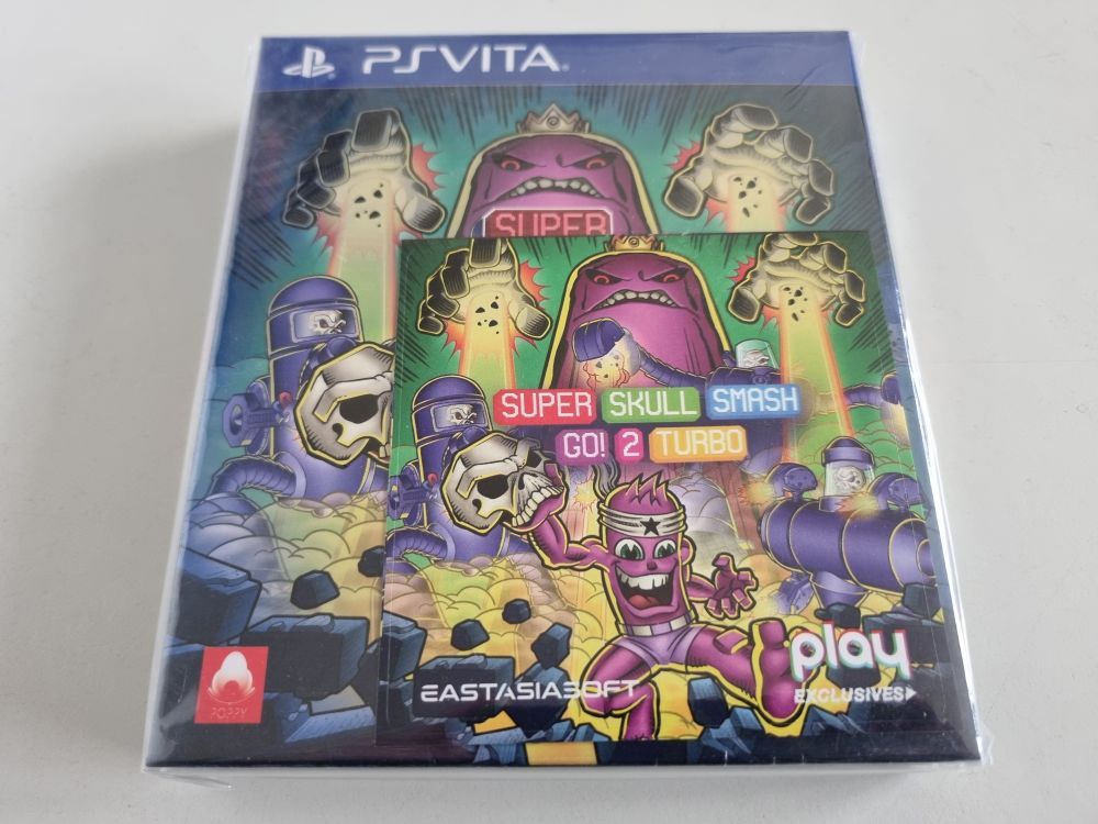 (Bild für) PSVita EAS Super Skull Smash Go! 2 Turbo - Limited Edition - zum Schließen ins Bild klicken