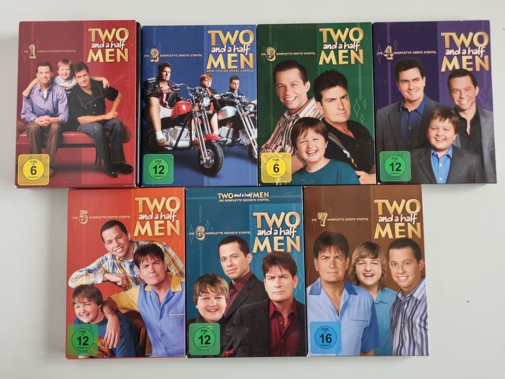 (Bild für) DVD Two and a half Men - Staffel 1 - 7 - zum Schließen ins Bild klicken