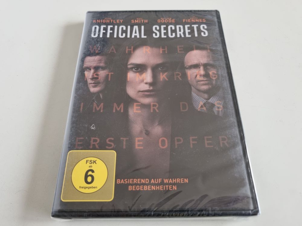 (Bild für) DVD Official Secrets - zum Schließen ins Bild klicken