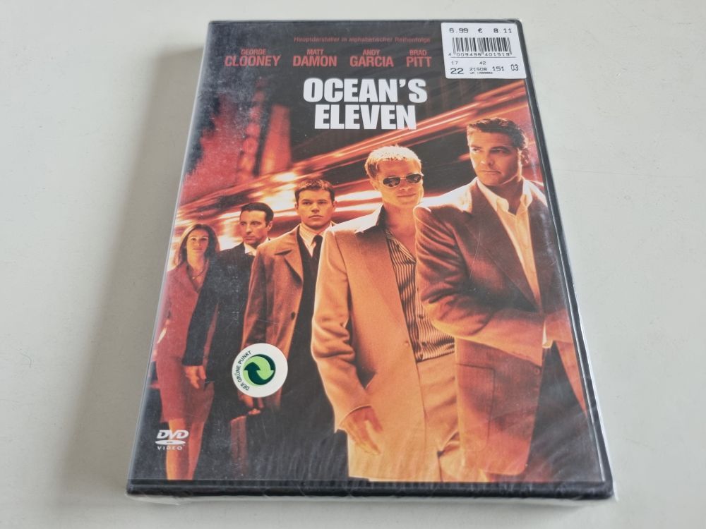 (Bild für) DVD Ocean's Eleven - zum Schließen ins Bild klicken