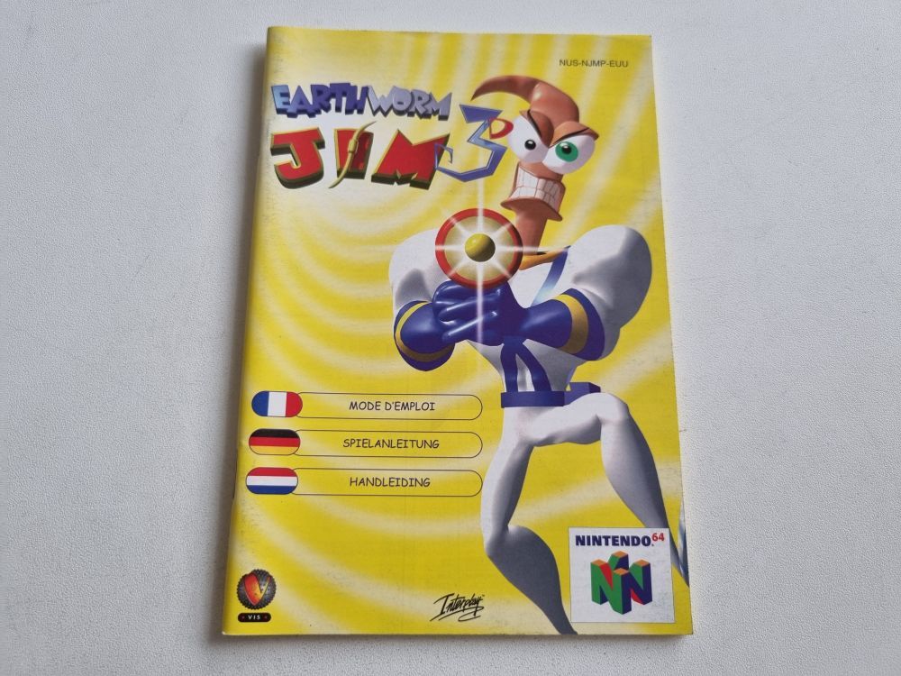 (Bild für) N64 Earthworm Jim 3D EUU Anleitung - zum Schließen ins Bild klicken