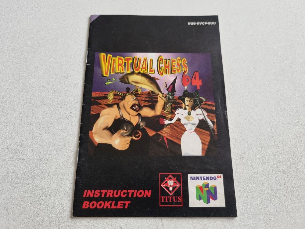 (Bild für) N64 Virtual Chess 64 EUU Anleitung - zum Schließen ins Bild klicken