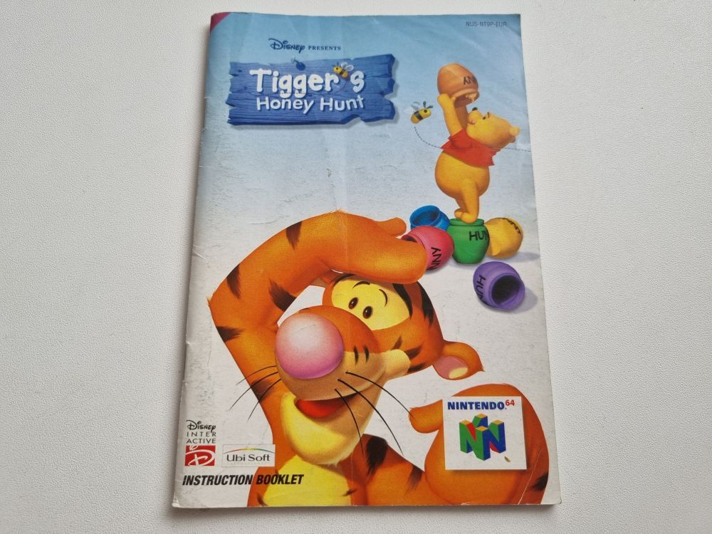 N64 Tigger's Honey Hunt EUR Manual - zum Schließen ins Bild klicken