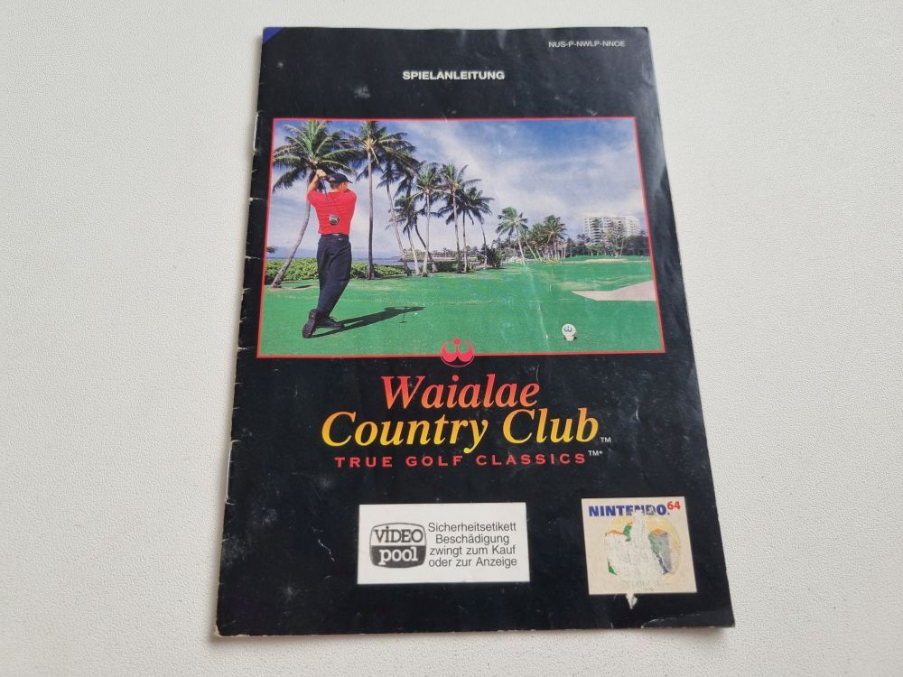 N64 Waialae Country Club NNOE Manual - zum Schließen ins Bild klicken