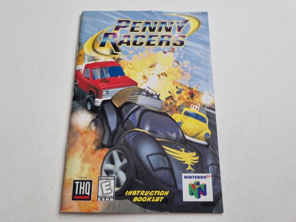 N64 Penny Racers USA Manual - zum Schließen ins Bild klicken