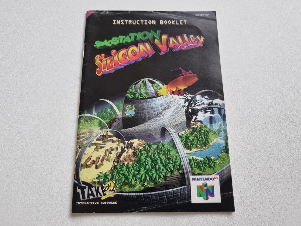 N64 Spacestation Silicon Valley EUR Manual - zum Schließen ins Bild klicken