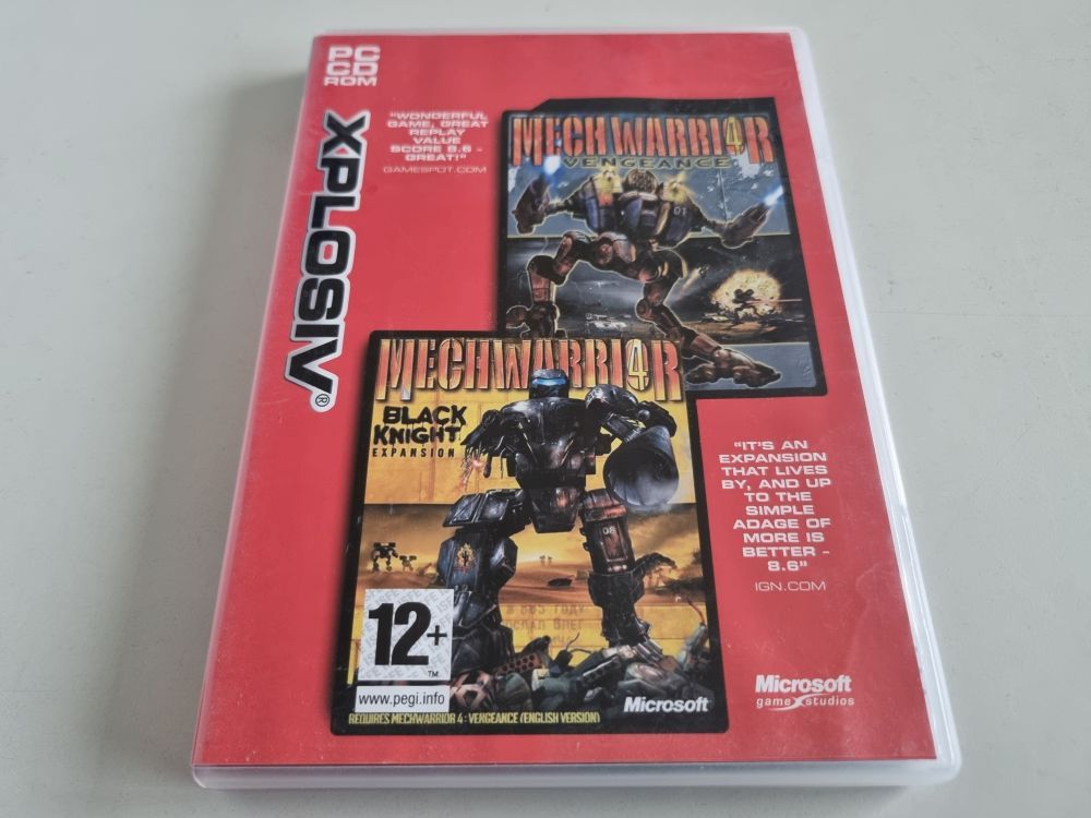 (Bild für) PC Mechwarrior 4 - Vengance + Black Knight Expansion - zum Schließen ins Bild klicken