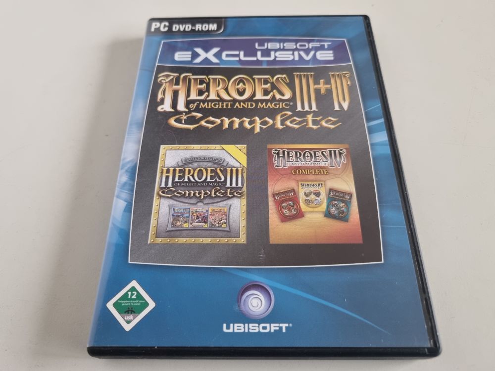 (Bild für) PC Heroes of Might & Magic III + IV Complete - zum Schließen ins Bild klicken