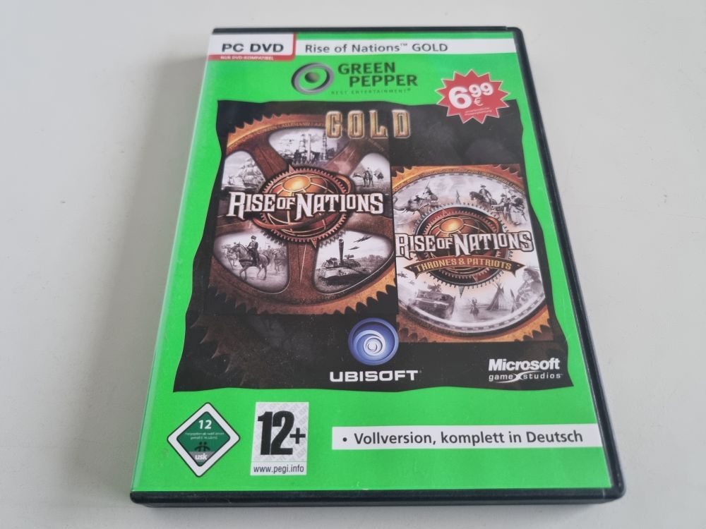 (Bild für) PC Rise of Nations Gold - zum Schließen ins Bild klicken