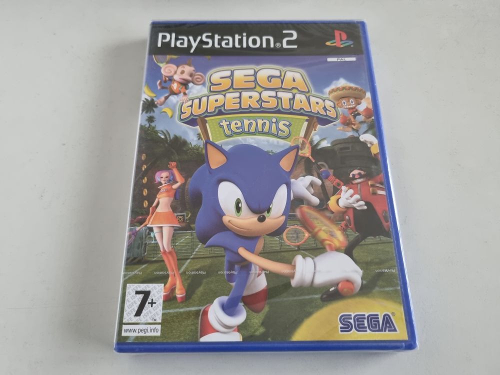 PS2 Sega Superstars Tennis - zum Schließen ins Bild klicken