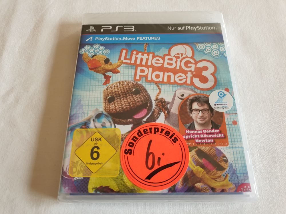 (Bild für) PS3 Little Big Planet 3 - zum Schließen ins Bild klicken