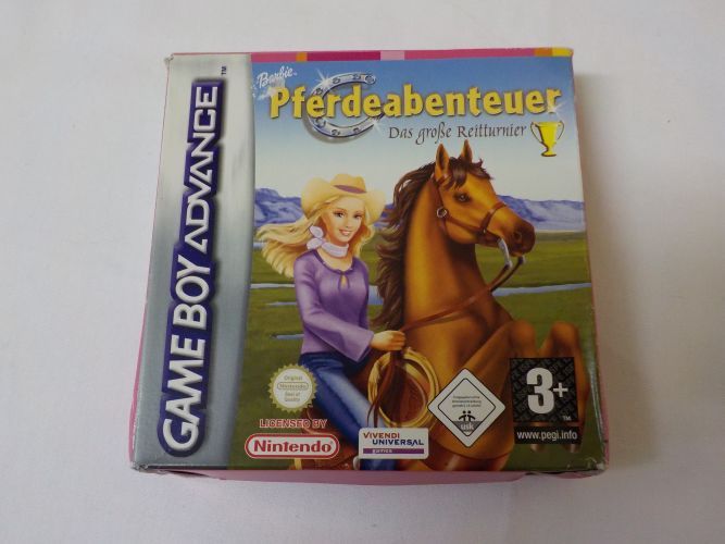 GBA Barbie Pferdeabenteuer Das große Reitturnier NOE - zum Schließen ins Bild klicken