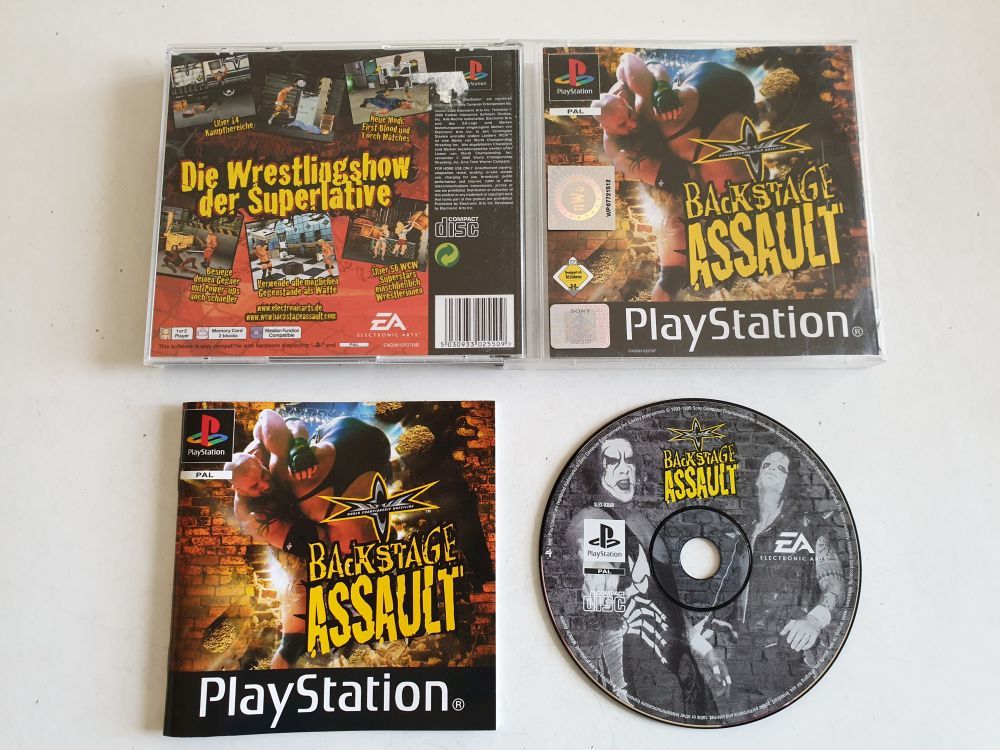 PS1 WCW Backstage Assault - zum Schließen ins Bild klicken