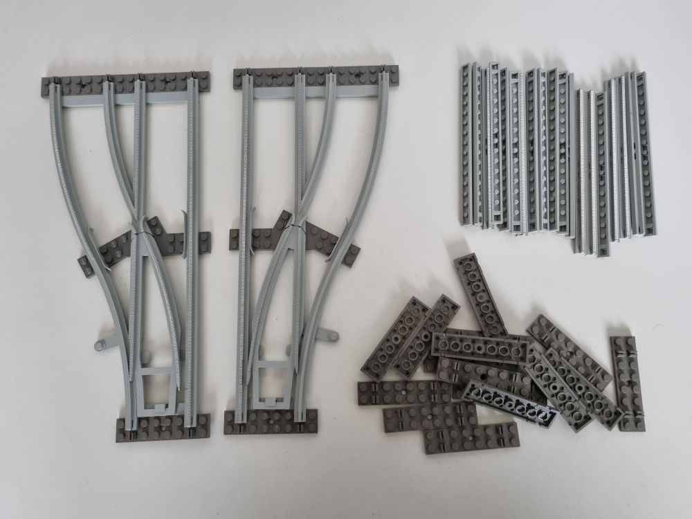 (Bild für) Lego Train Track Parts - zum Schließen ins Bild klicken