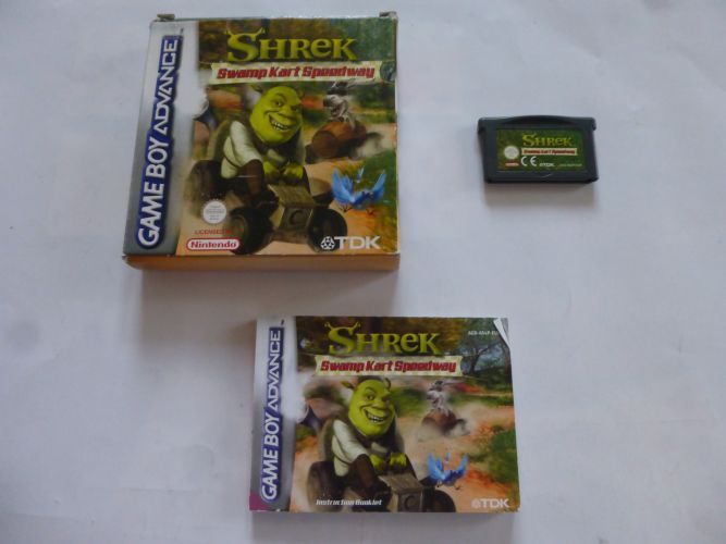 (Bild für) GBA Shrek Swamp Kart Speedway EUR - zum Schließen ins Bild klicken