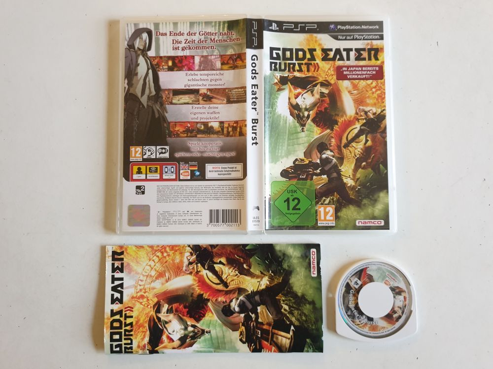 PSP Gods Eater Burst - zum Schließen ins Bild klicken