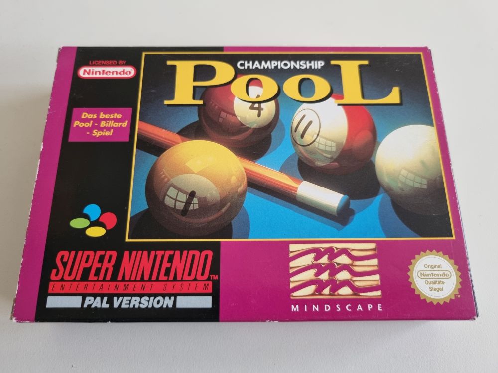 championship pool super nintendo