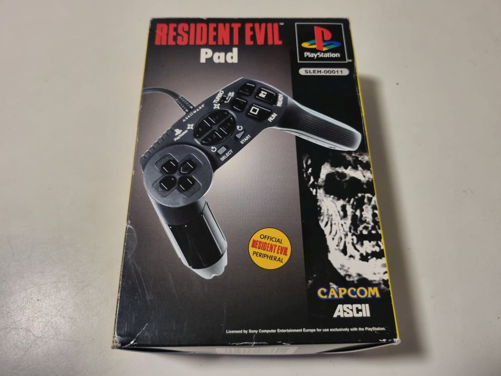 PS1 Resident Evil Pad - zum Schließen ins Bild klicken