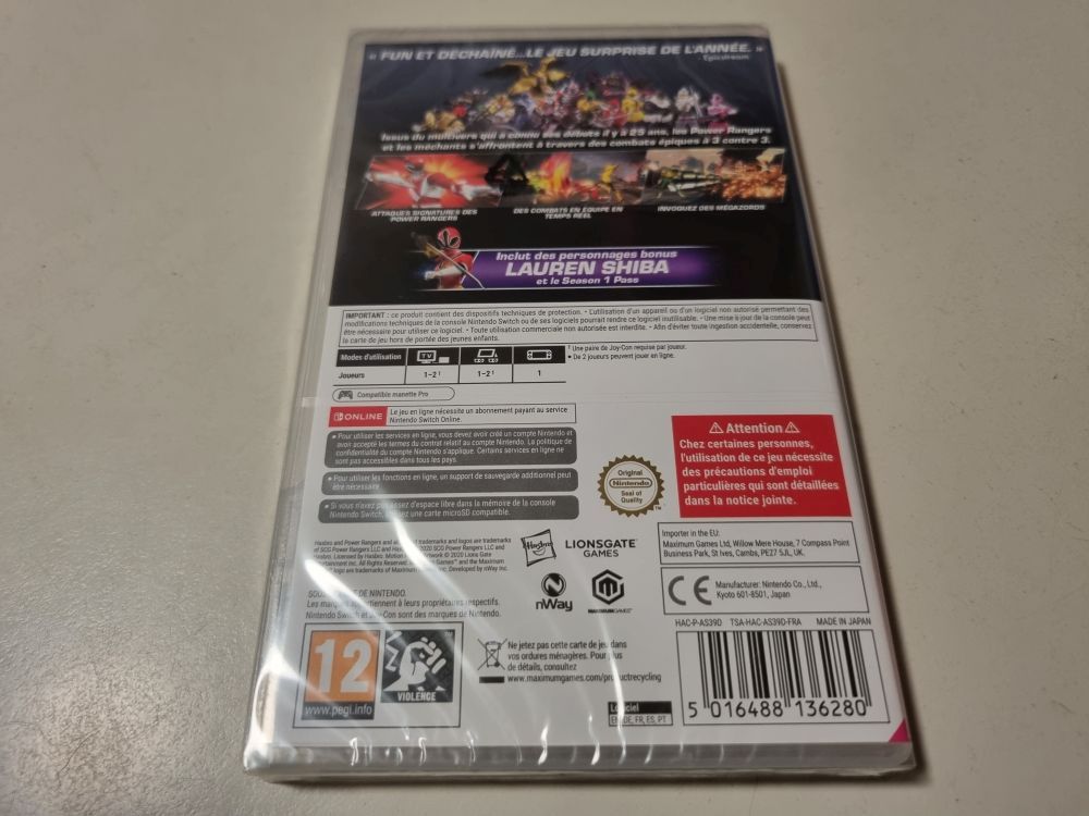 (Bild für) Switch Power Rangers Battle for the Grid Collector's Edition FRA - zum Schließen ins Bild klicken