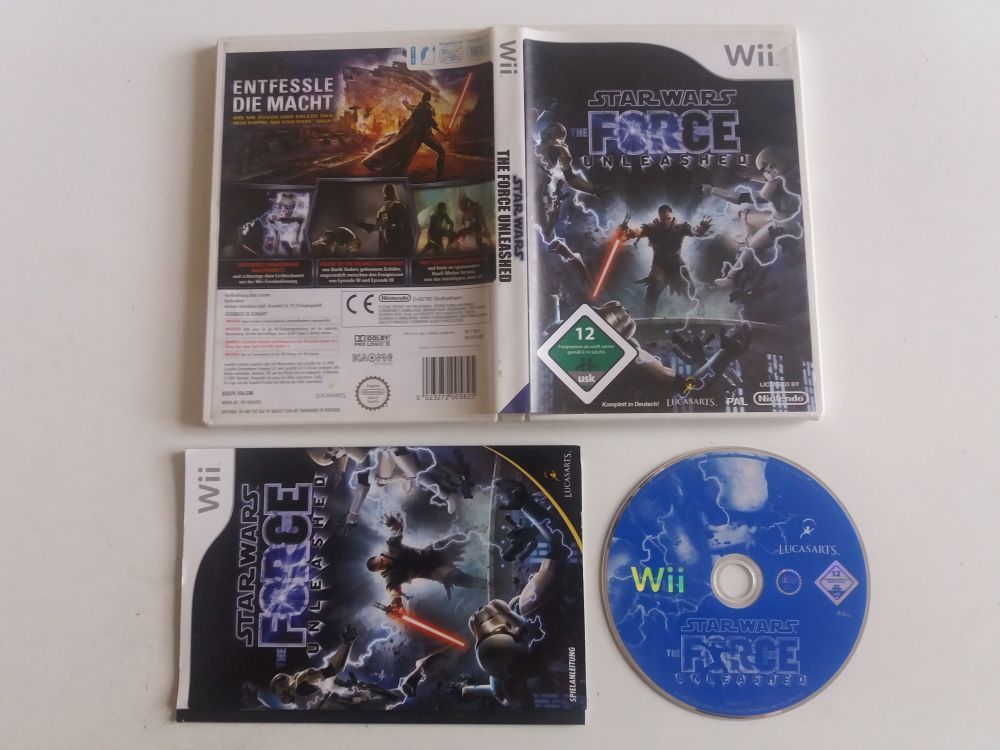 Wii Star Wars The Force Unleashed NOE - zum Schließen ins Bild klicken