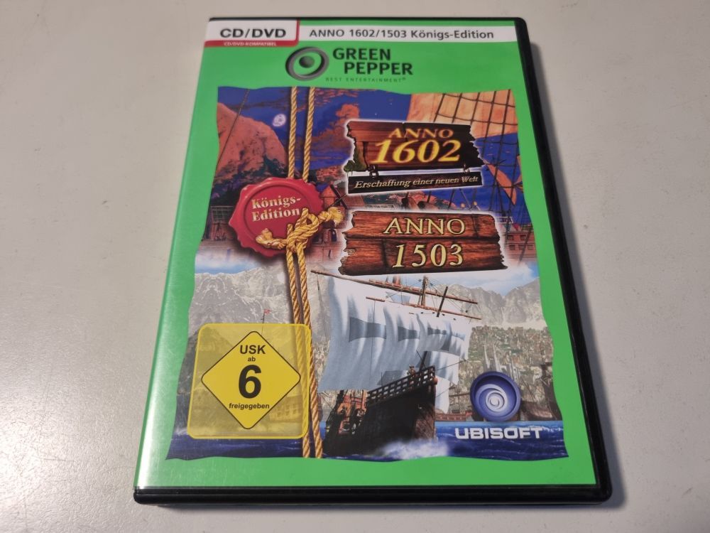 PC Anno 1602/1503 - Königs-Edition - zum Schließen ins Bild klicken