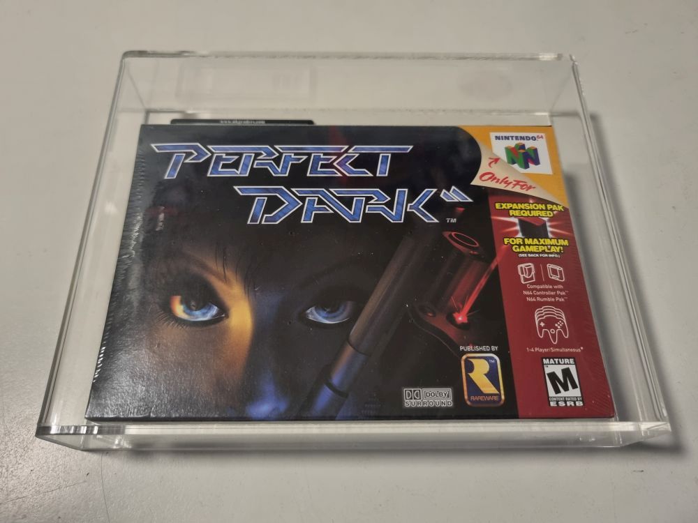 N64 Perfect Dark USA - UKgraders 85+ - zum Schließen ins Bild klicken