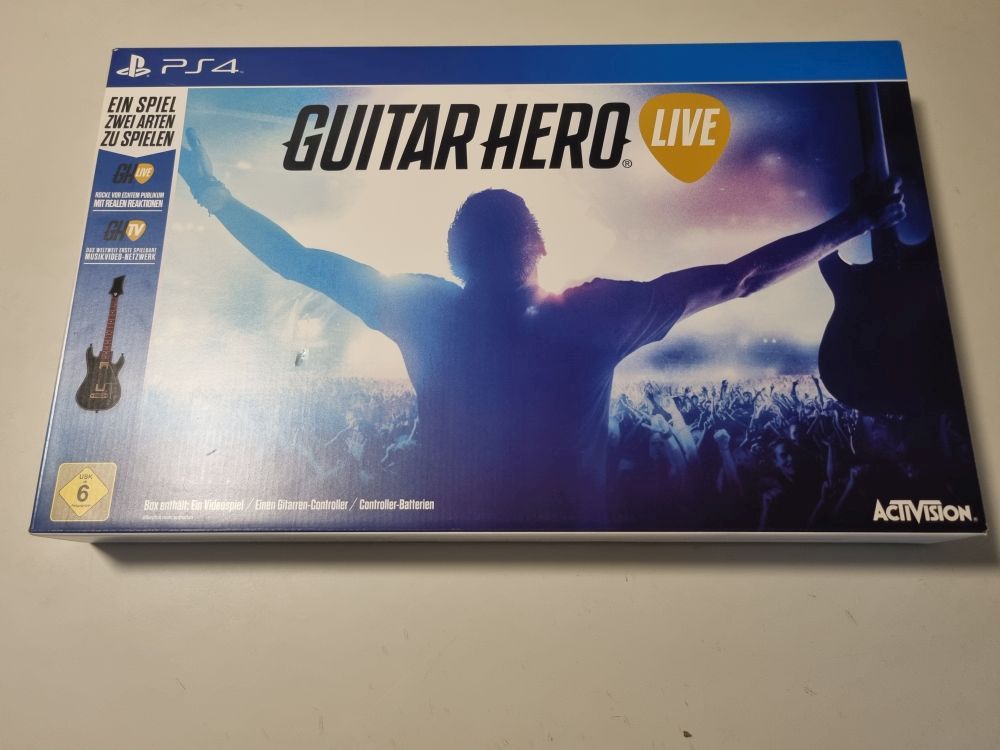 (Bild für) PS4 Guitar Hero Live - Guitar Bundle - zum Schließen ins Bild klicken