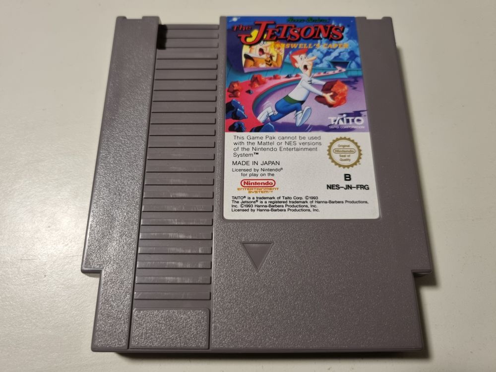 (Bild für) NES The Jetsons - Cogswell's Caper FRG - zum Schließen ins Bild klicken