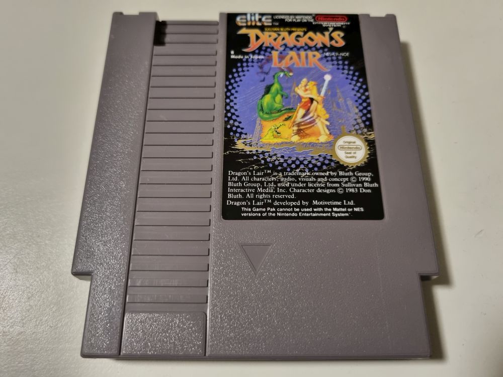 NES Dragon's Lair NOE - zum Schließen ins Bild klicken