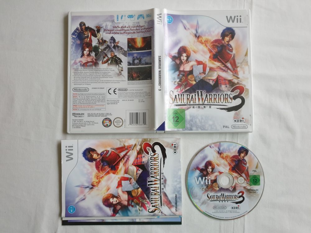 Wii Samurai Warriors 3 NOE - zum Schließen ins Bild klicken