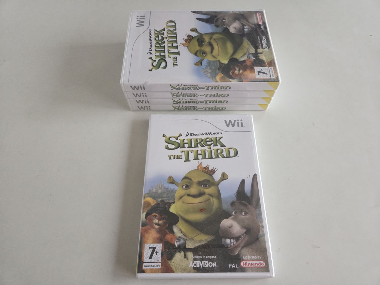 (Bild für) Wii Shrek The Third UXP - zum Schließen ins Bild klicken
