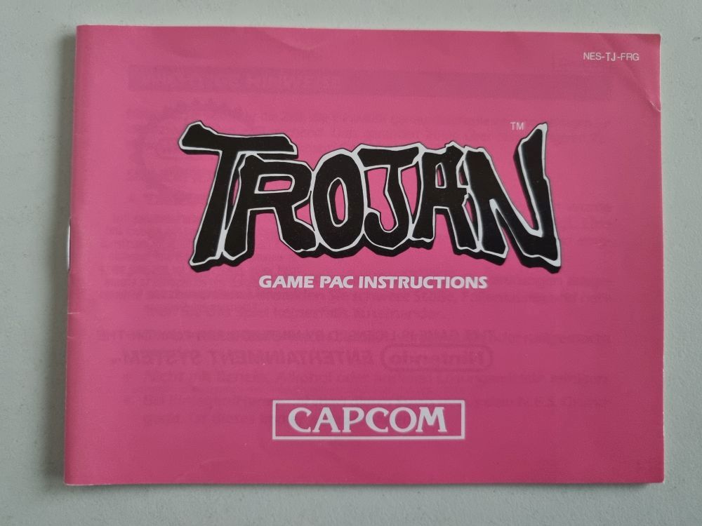 NES Trojan FRG Manual - zum Schließen ins Bild klicken